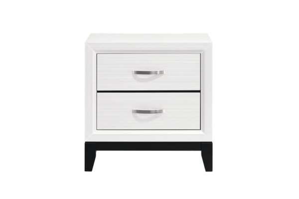 1645WH Bedroom Davi Collection 4pc Set (QB+NS+DR+MR)