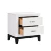1645WH Bedroom Davi Collection 4pc Set (QB+NS+DR+MR)