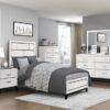 1645WH Bedroom Davi Collection 4pc Set (QB+NS+DR+MR)
