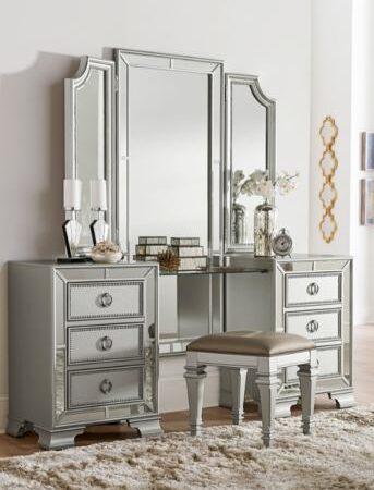 1646 Bedroom Avondale Collection 4pc Set (QB+NS+DR+MR)