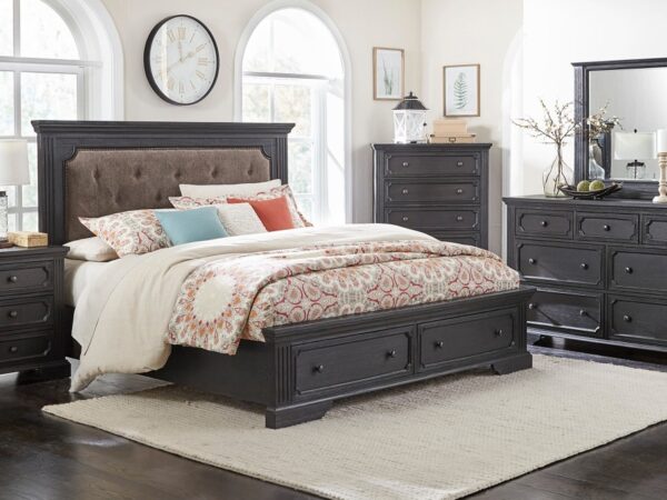 1647 Bedroom Bolingbrook Collection 4pc Set (QB+NS+DR+MR)