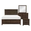 1648 Bedroom Parnell Collection 4pc Set (QB+NS+DR+MR)