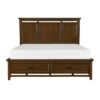 Eastern King Platform Bed wi
