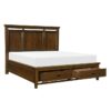 Eastern King Platform Bed wi