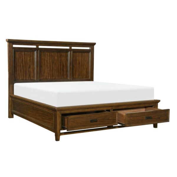 Eastern King Platform Bed wi