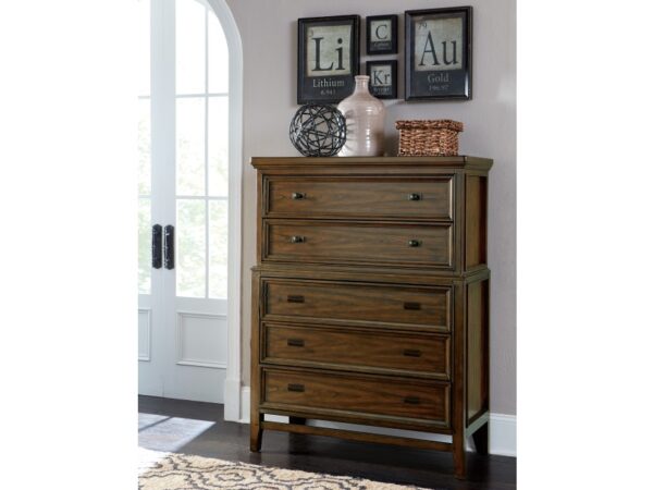 1649 Bedroom Frazier Park Collection 4pc Set (QB+NS+DR+MR)