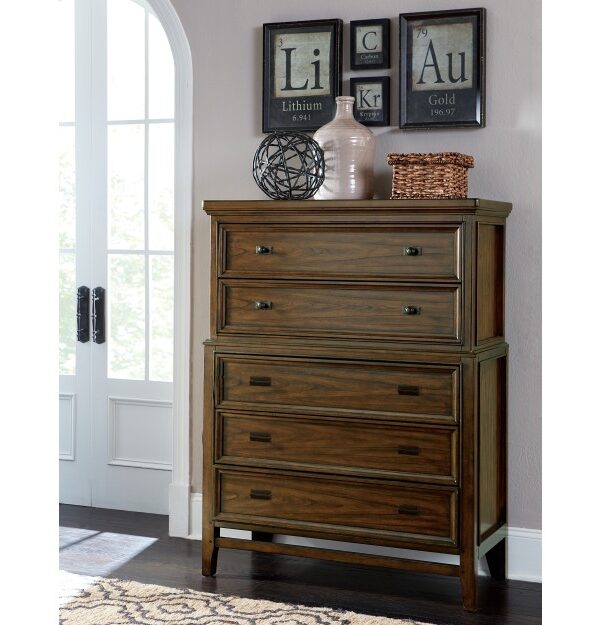 1649 Bedroom Frazier Park Collection 4pc Set (QB+NS+DR+MR)