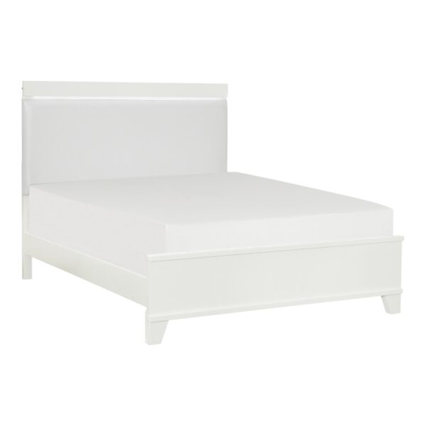 California King Bed, LED Lig