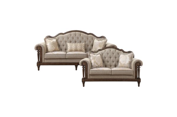 16829 Seating-Heath Court Collection 2pc Set: Sofa, Love