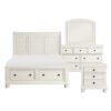 1714W Bedroom Laurelin Collection 4PC SET: 1QB,1NS,1DR,1MR