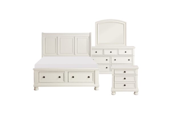 1714W Bedroom Laurelin Collection 4PC SET: 1QB,1NS,1DR,1MR