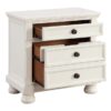 1714W Bedroom Laurelin Collection 4PC SET: 1QB,1NS,1DR,1MR