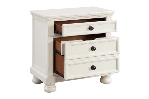 1714W Bedroom Laurelin Collection 4PC SET: 1QB,1NS,1DR,1MR