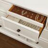 1714W Bedroom Laurelin Collection 4PC SET: 1QB,1NS,1DR,1MR