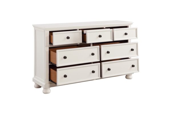 1714W Bedroom Laurelin Collection 4PC SET: 1QB,1NS,1DR,1MR