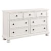 1714W Bedroom Laurelin Collection 4PC SET: 1QB,1NS,1DR,1MR