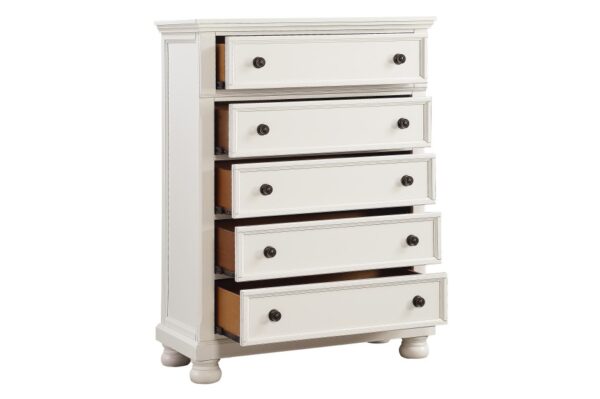 1714W Bedroom Laurelin Collection 4PC SET: 1QB,1NS,1DR,1MR