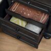 1718GY Bedroom Begonia Collection 4pc Set (QB+NS+DR+MR)