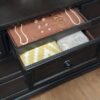 1718GY Bedroom Begonia Collection 4pc Set (QB+NS+DR+MR)