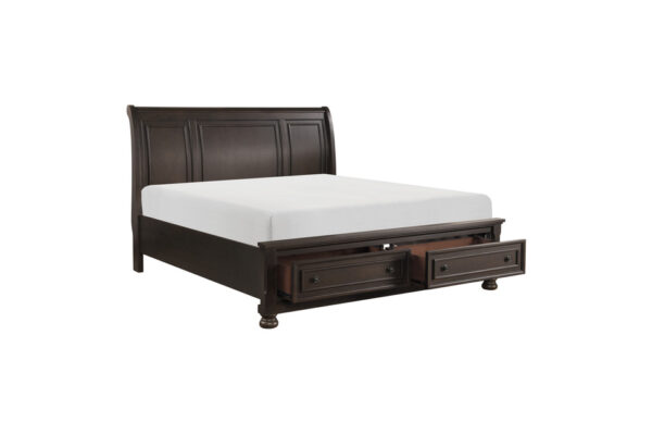 1718GY Bedroom Begonia Collection 4pc Set (QB+NS+DR+MR)