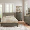 1730GY Bedroom Cotterill Collection 4pc Set (QB+NS+DR+MR)
