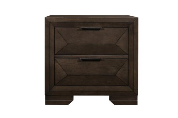 1753 Bedroom Chesky Collection 4pc Set (QB+NS+DR+MR)