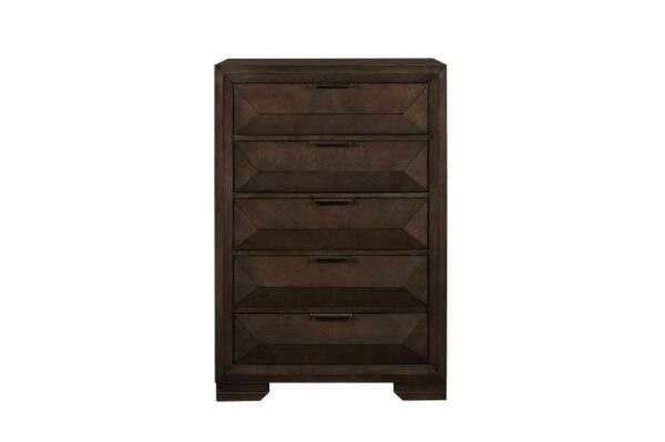 1753 Bedroom Chesky Collection 4pc Set (QB+NS+DR+MR)