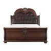 HE-1757-1  Queen Sleigh Bed