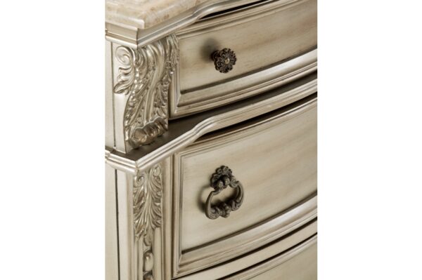 1757SV Bedroom Cavalier Collection 4pc Set (QB+NS+DR+MR)