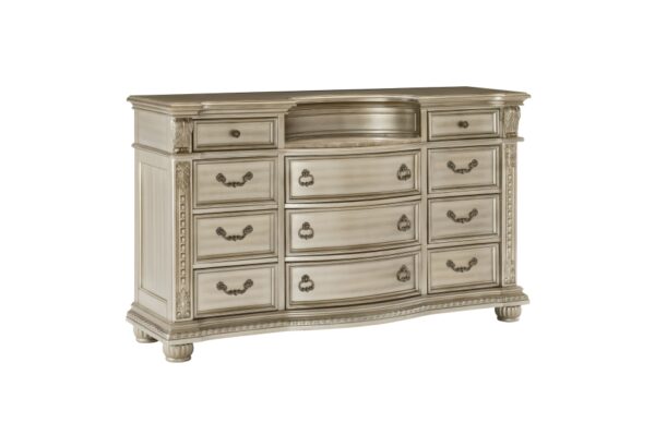 1757SV Bedroom Cavalier Collection 4pc Set (QB+NS+DR+MR)