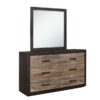 1762 Bedroom Miter Collection 4pc Set (QB+NS+DR+MR)