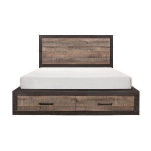 Eastern King Platform Bed wi