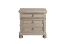 2259GY Bedroom Bethel Collection 4PC SET: 1QB,1NS,1DR,1MR