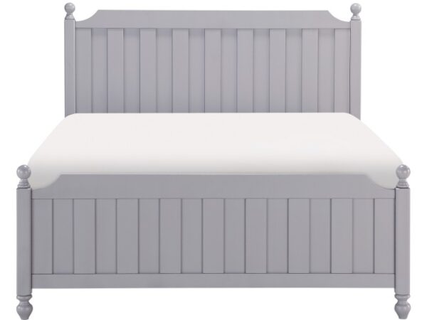 HE-1803GY-1  Queen Bed