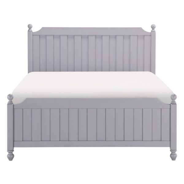HE-1803GY-1  Queen Bed