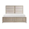 HE-1820N-1  Queen Platform Bed with Footboard Storage