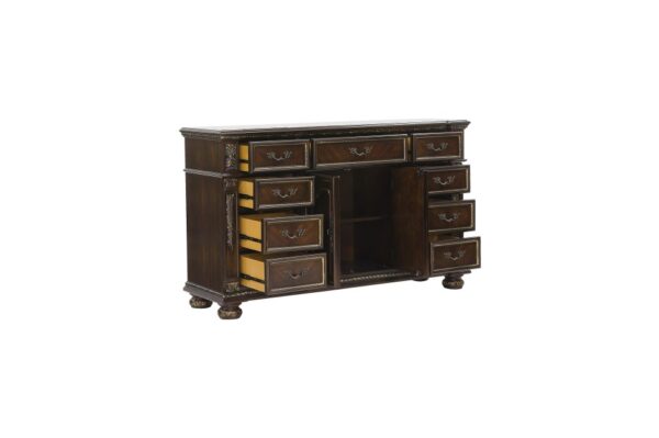 1824 Bedroom Catalonia Collection 4PC SET: 1QB,1NS,1DR,1MR
