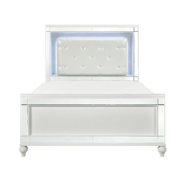 California King Bed, LED Lig