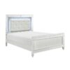 California King Bed, LED Lig