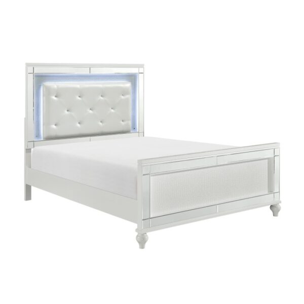 California King Bed, LED Lig
