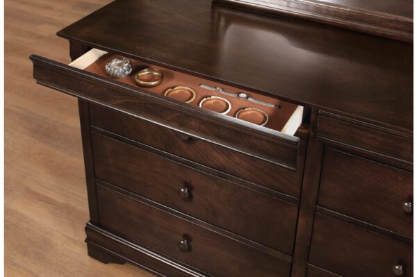 1856 Bedroom Abbeville Collection 4PC SET (QB+NS+DR+MR)
