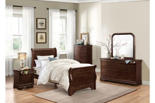 1856 Bedroom Abbeville Collection 4PC SET (QB+NS+DR+MR)