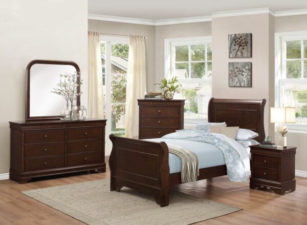 1856 Bedroom Abbeville Collection 4PC SET (QB+NS+DR+MR)