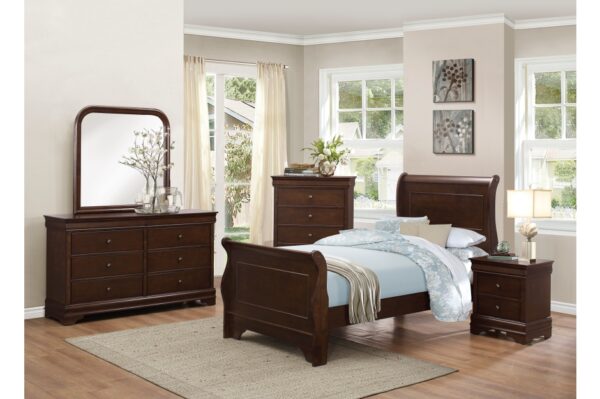 1856 Bedroom Abbeville Collection 4PC SET (QB+NS+DR+MR)