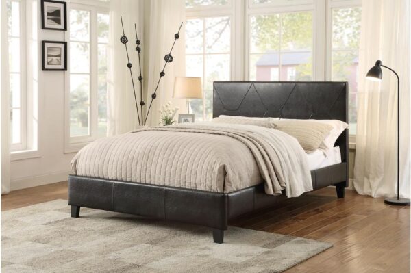 1881PU Bedroom Deleon Collection Queen Platform Bed