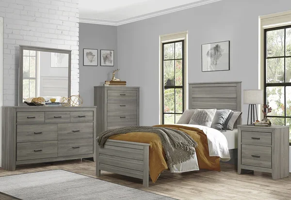 1902 Bedroom Waldorf Collection 4PC SET: 1QB,1NS,1DR,1MR