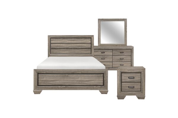1904 Bedroom Beechnut Collection 4pc set (QB+NS+DR+MR)