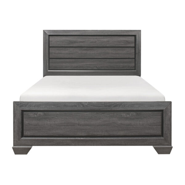 HE-1904GY-1  Queen Bed