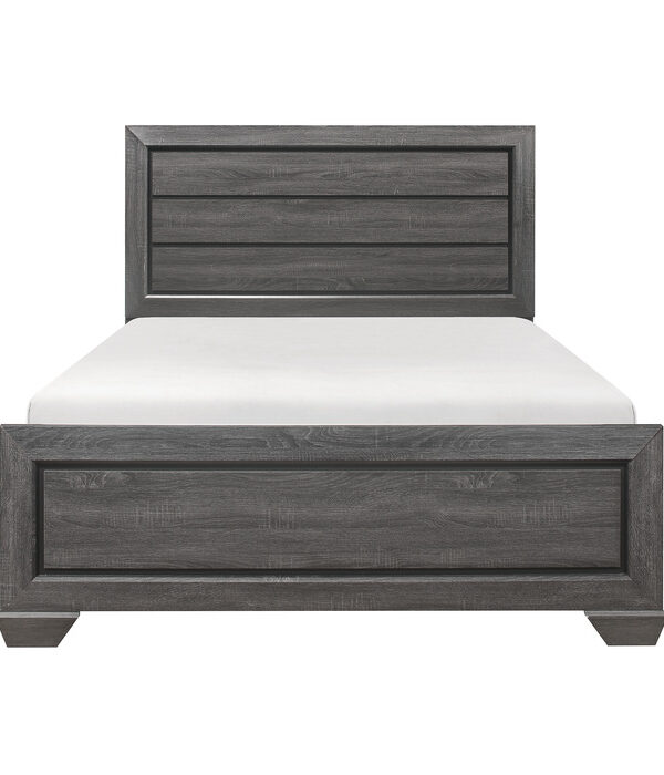 HE-1904GY-1  Queen Bed
