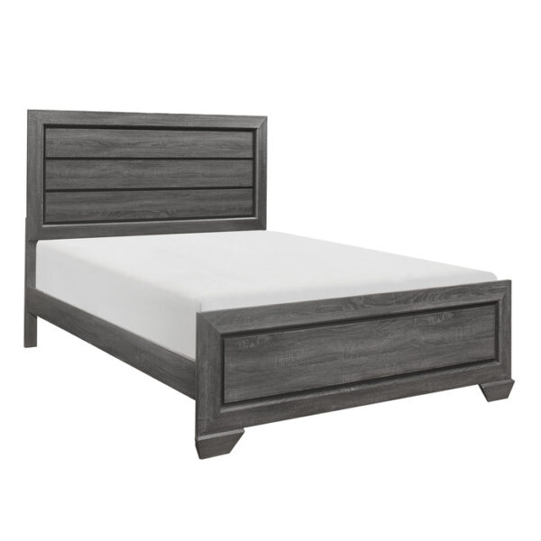 HE-1904GY-1  Queen Bed